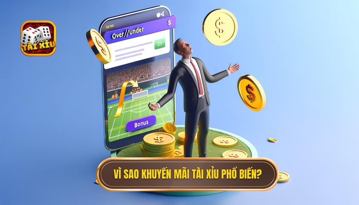  Tại sao khuyến mãi tài xỉu tặng tiền lại phổ biến_