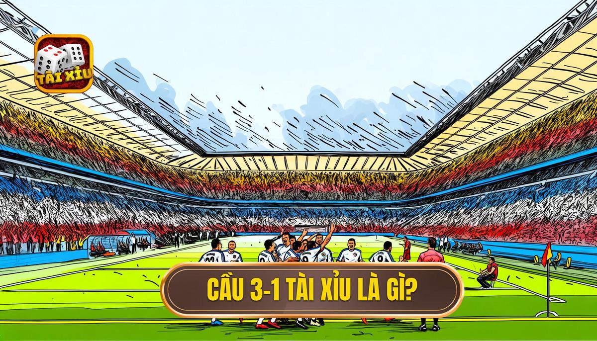 Cầu 3-1 tài xỉu là gì