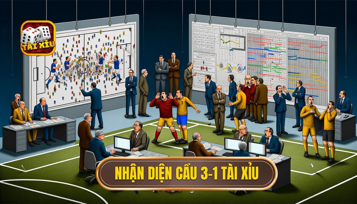 Đặc điểm nhận diện cầu 3-1 tài xỉu