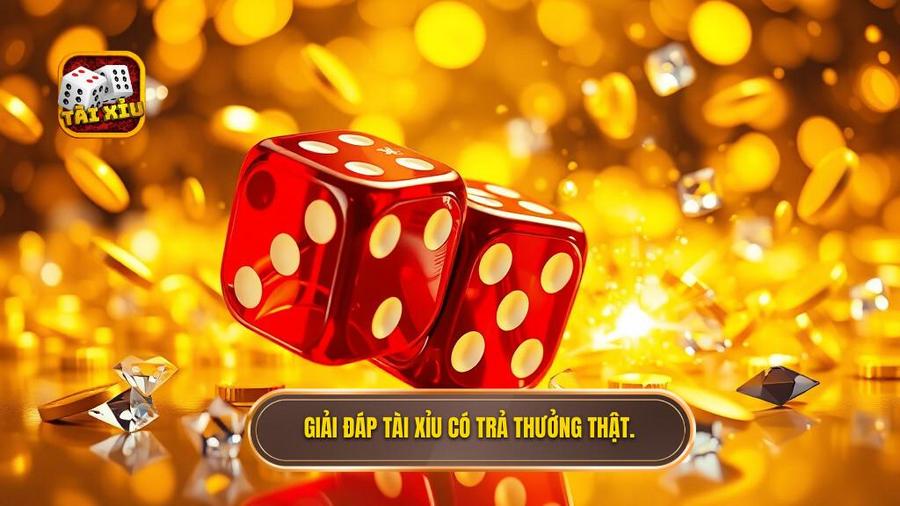 1. Giải đáp tài xỉu có trả thưởng thật.