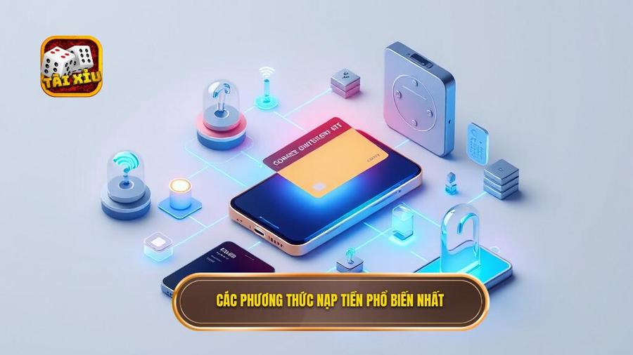 2. Các phương thức nạp tiền phổ biến nhất