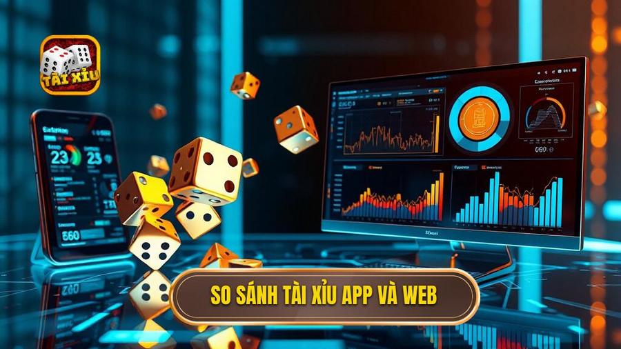 2. So sánh tài xỉu App và Web