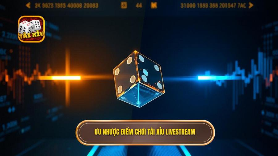 Phân tích đa chiều: Ưu và nhược điểm khi chơi Tài xỉu livestream