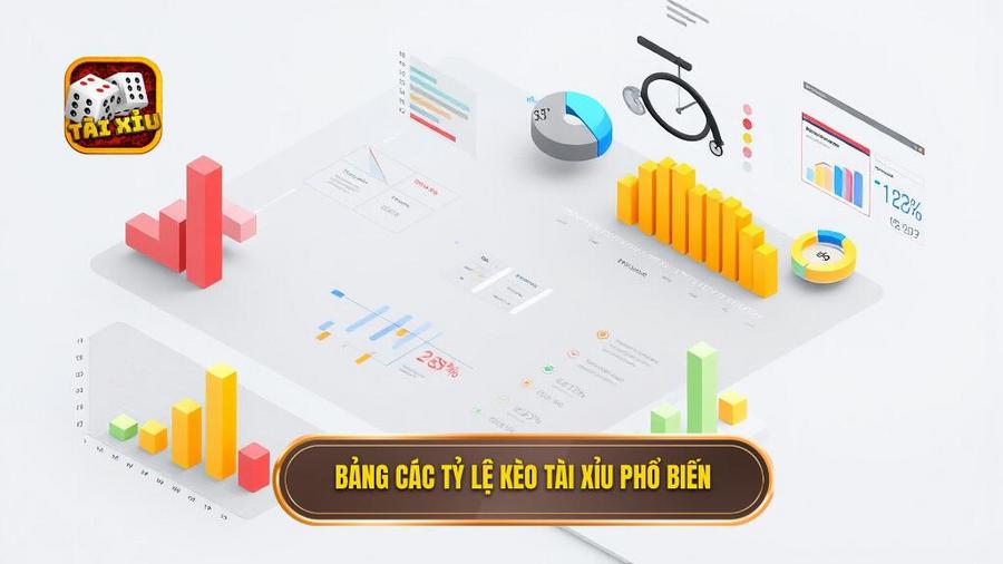 Bảng phân loại các tỷ lệ kèo tài xỉu phổ biến