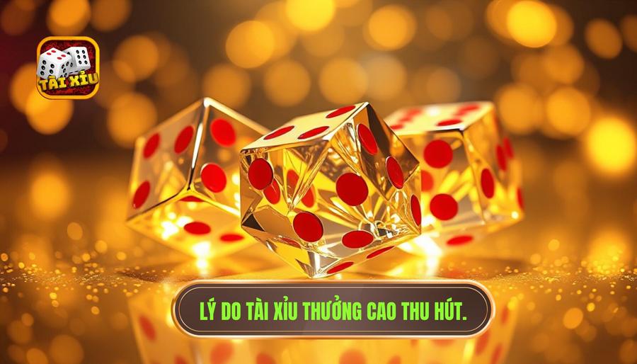 Lý do tài xỉu thưởng cao thu hút